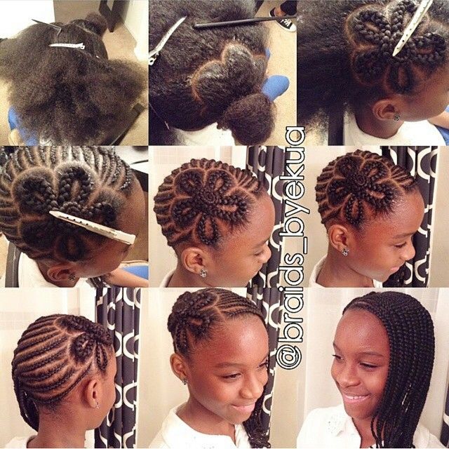 natural styles for little girls