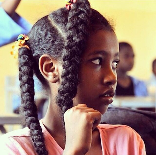 natural hairstyles for little girls